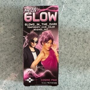 Splat Glow On The Dark Temporary Hair Color - Cosmic Pink Brand New